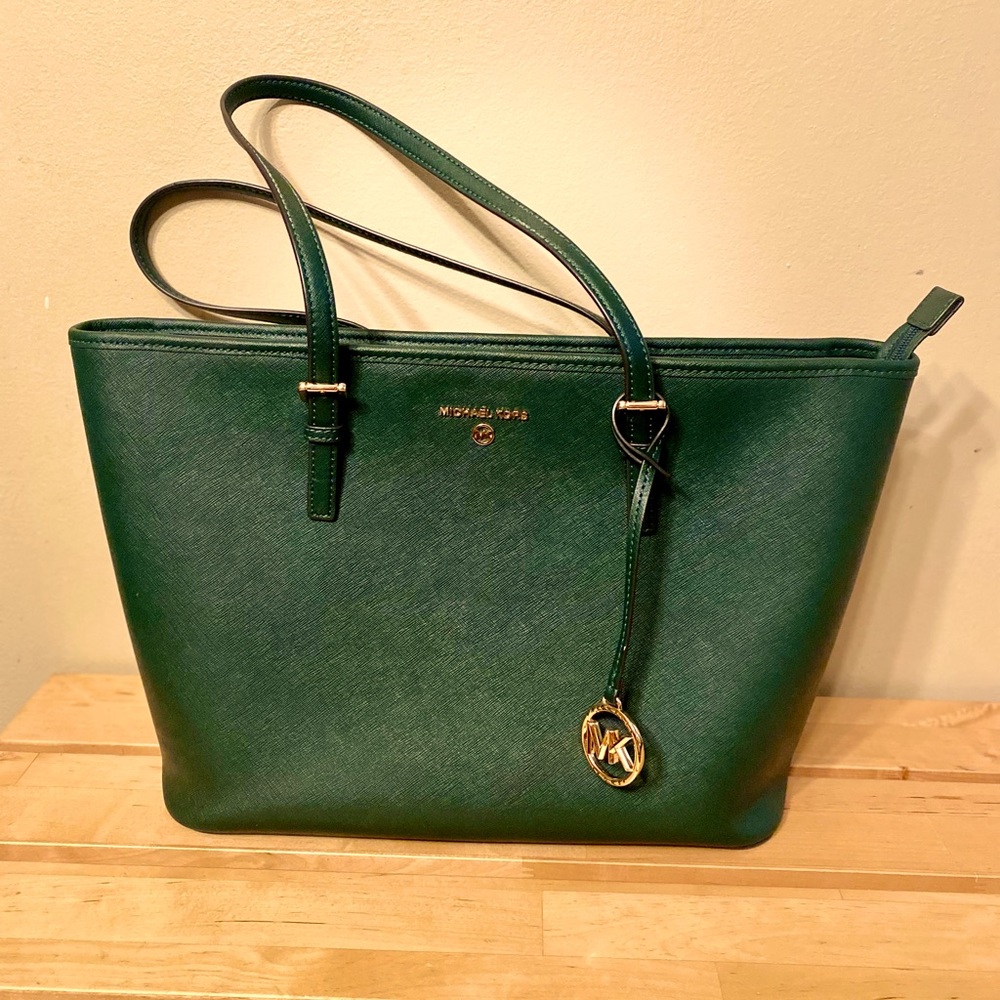 Michael Kors purse - teal gently used